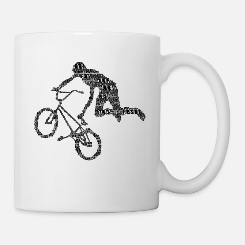 Le BMX - Mug blanc - blanc