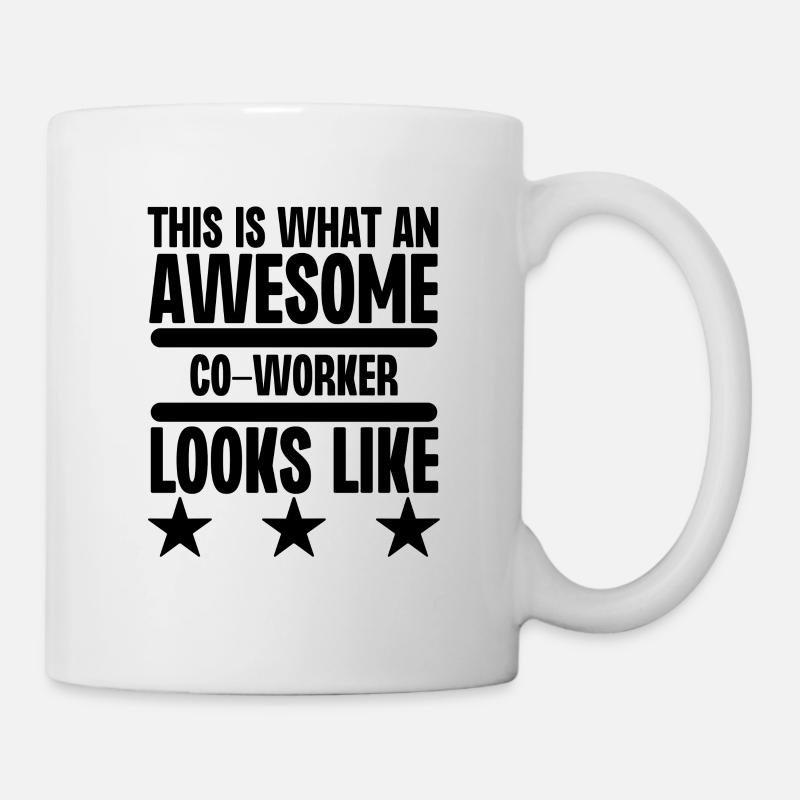 So sieht ein großartiger Kollege aus - Tasse - Weiß