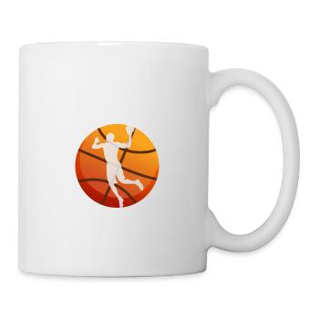 j'peux pas j'ai basket - Basketball - basket-ball - Mug blanc - blanc - Droite