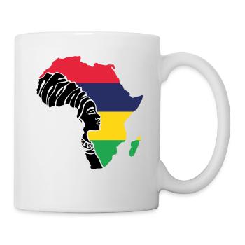Mauritius Flag Flag Africa Ethnic Souvenir - Mug - white - Right