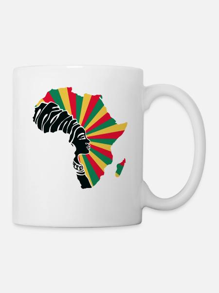 Bénin Bénin Drapeau Afrique Patrimoine Noir - Mug blanc - blanc