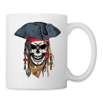 Pirates Skull - Mug - white - Right