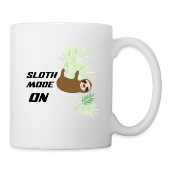 Sloth - Tasse - Weiß - Rechts
