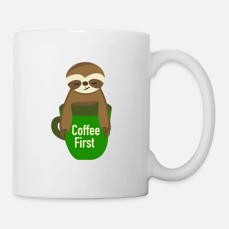 Sloth - Tasse - Weiß