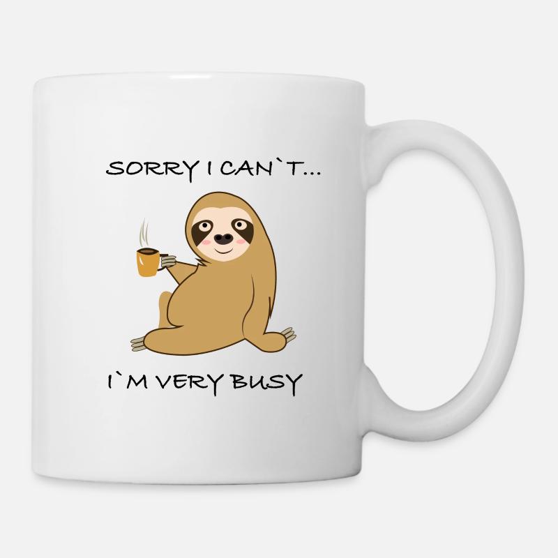Sloth - Tasse - Weiß