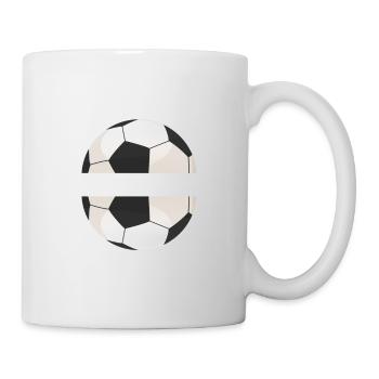 J'peux pas j'ai soccer - Mug blanc - blanc - Droite