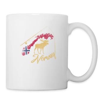 Norway Norwegen - Mug - white - Right