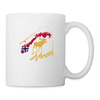 Norway Norwegen - Mug - white - Right