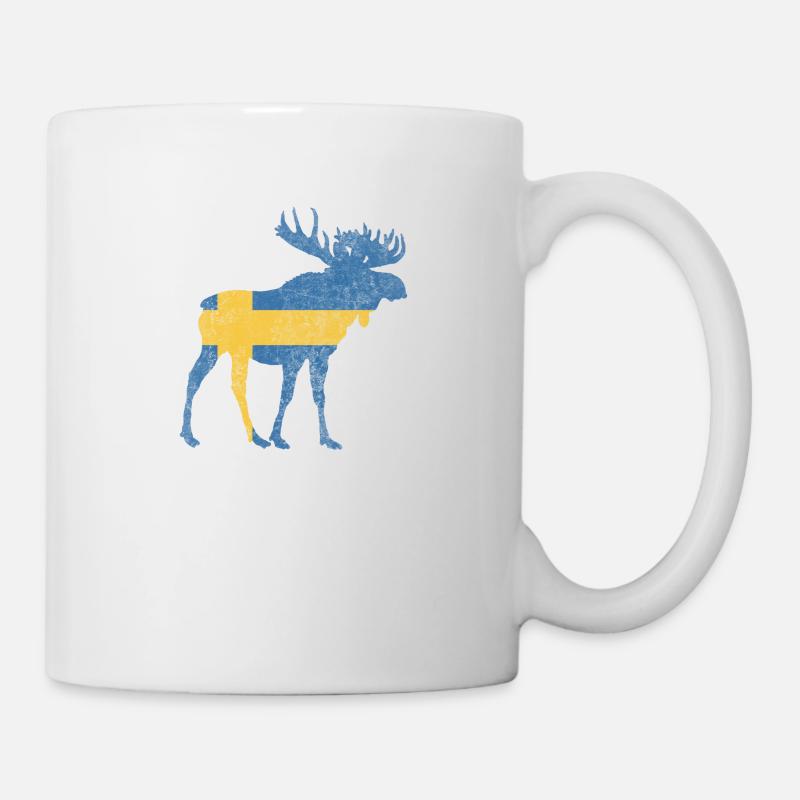Suède Suède Orignal - Mug blanc - blanc
