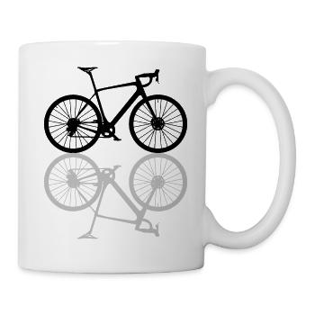 Gravel MTB Fahrrad Sport Freizeit Hobby Rennrad Bl - Tasse - Weiß - Rechts