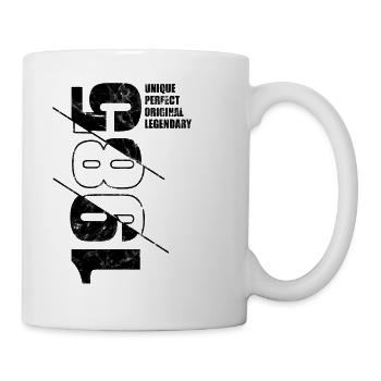 Legendär Original - Jahrgang 1985 Geburtstag - Tasse - Weiß - Rechts