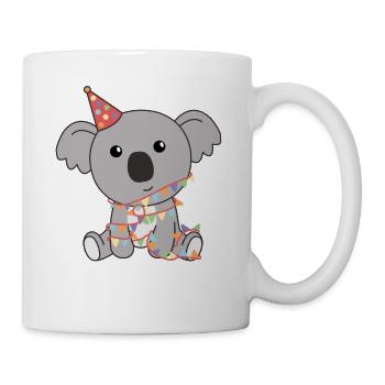 Koala pour anniversaire pour les enfants un anniversaire - Mug blanc - blanc - Droite