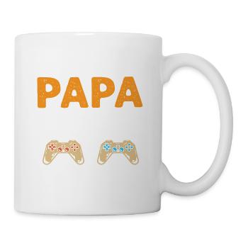Niveau Papa Débloqué Cadeau Drôle Nouveau Papa - Mug blanc - blanc - Droite
