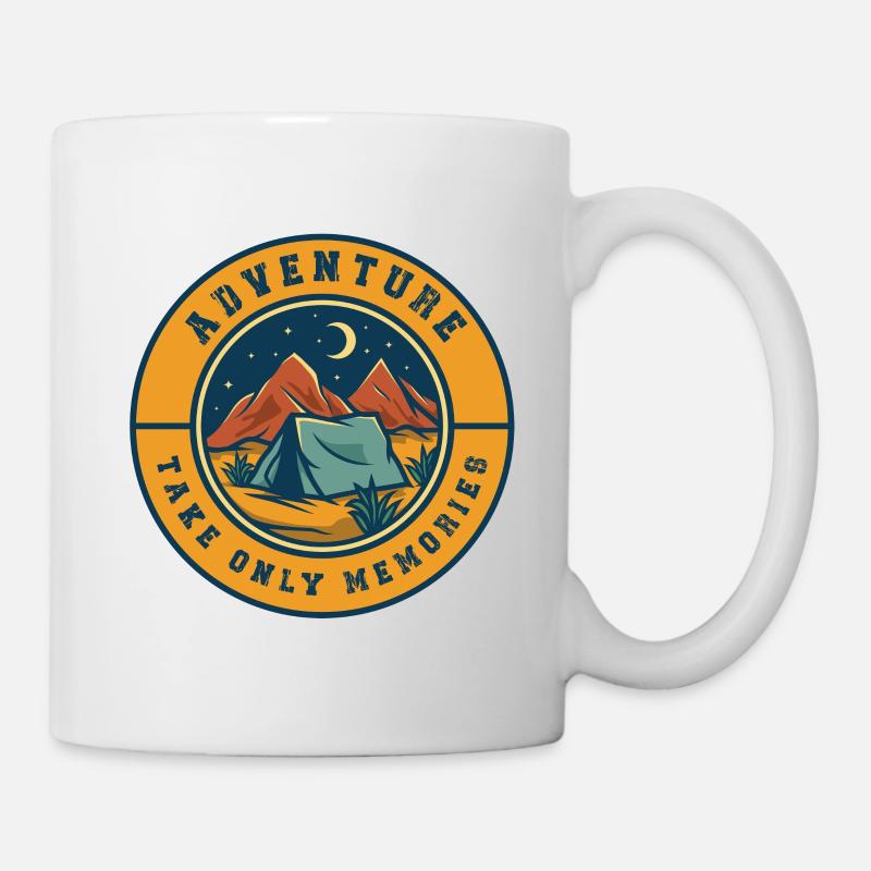 Adventure Take Only Memories - Mug blanc - blanc