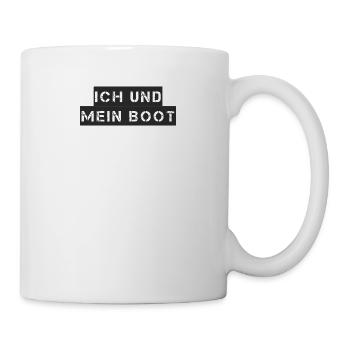 Segeln - Ich und mein Boot - Tasse - Weiß - Rechts