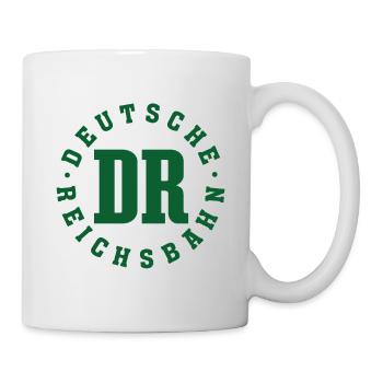 Deutsche Reichsbahn - DDR (N)Ostalgie - Tasse - Weiß - Rechts