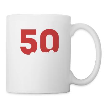 It Took Me 50 Years To Look This Good 50th - Tasse - Weiß - Rechts