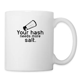 Drôle de professeur de cybersécurité en sécurité informatique - - Mug blanc - blanc - Droite