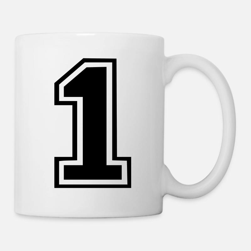 Number 1 Best chance number - Mug blanc - blanc