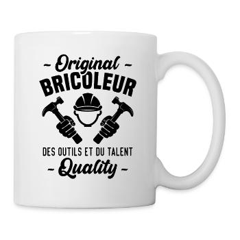 Original bricoleur des outils et du talent quality - Mug blanc - blanc - Droite
