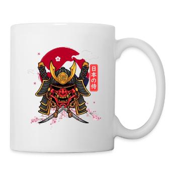 Japanese Warlord Samurai Warrior - Mug - white - Right