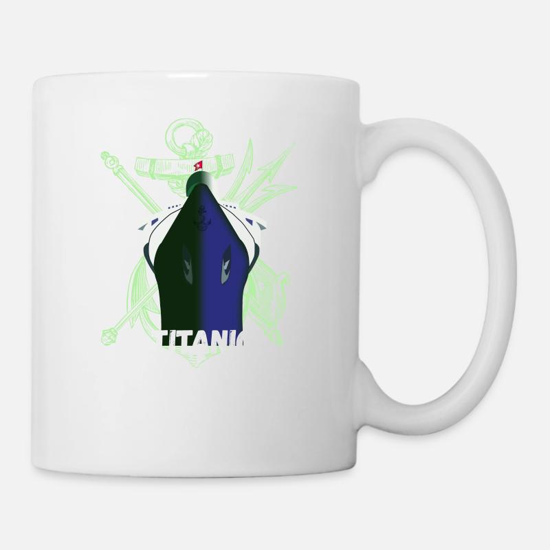 Titanic Remembered, RMS Titanic jour du souvenir - Mug blanc - blanc