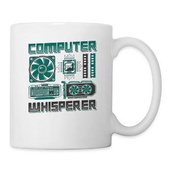 Computer Whisperer IT Support - Mug - white - Right