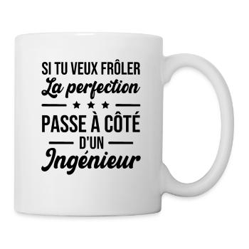 Humour Cadeau Pour Ingénieur - Mug blanc - blanc - Droite