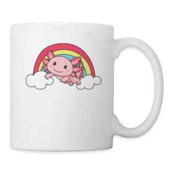 Arc-en-ciel axolotl doux axolotl pour les enfants - Mug blanc - blanc - Droite