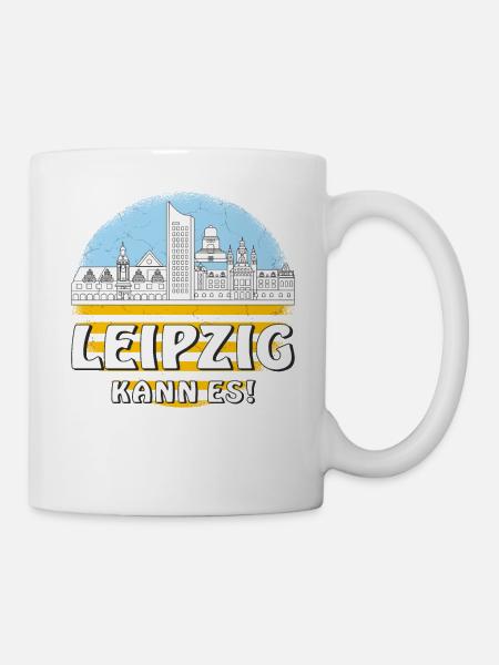 LEIPZIG KANN ES - Tasse - Weiß