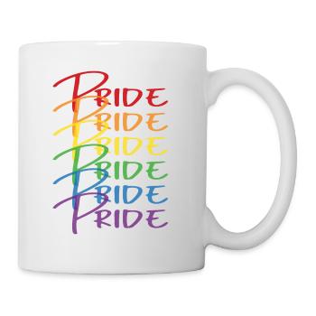 LGBTQ Gay Lesbienne Gay Trans Pride - Mug blanc - blanc - Droite