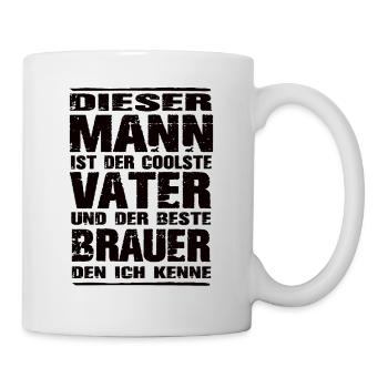 Brauer - Tasse - Weiß - Rechts