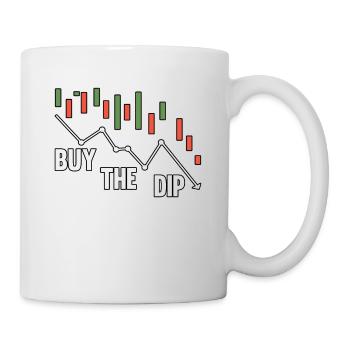 Acheter le Dip Candle Stick Cypto Stock Trader - Mug blanc - blanc - Droite