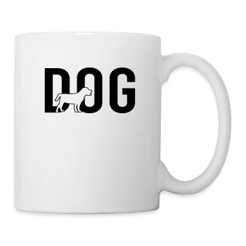 Dog dog - Mug - white - Right