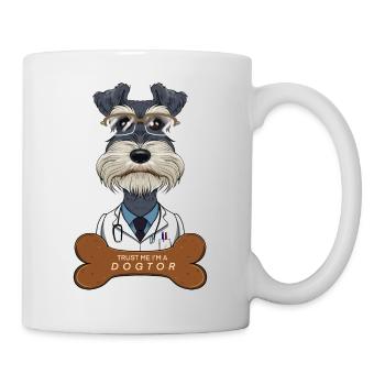 Veterinary Miniature Schnauzer Trust Me Im A - Tasse - Weiß - Rechts