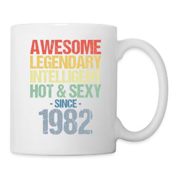 Born 1982 Born 1982 Birthday - Mug - white - Right