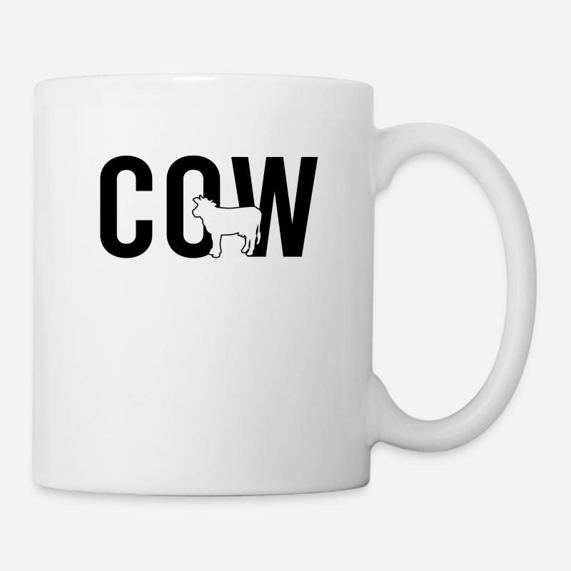Kuh cow - Tasse - Weiß