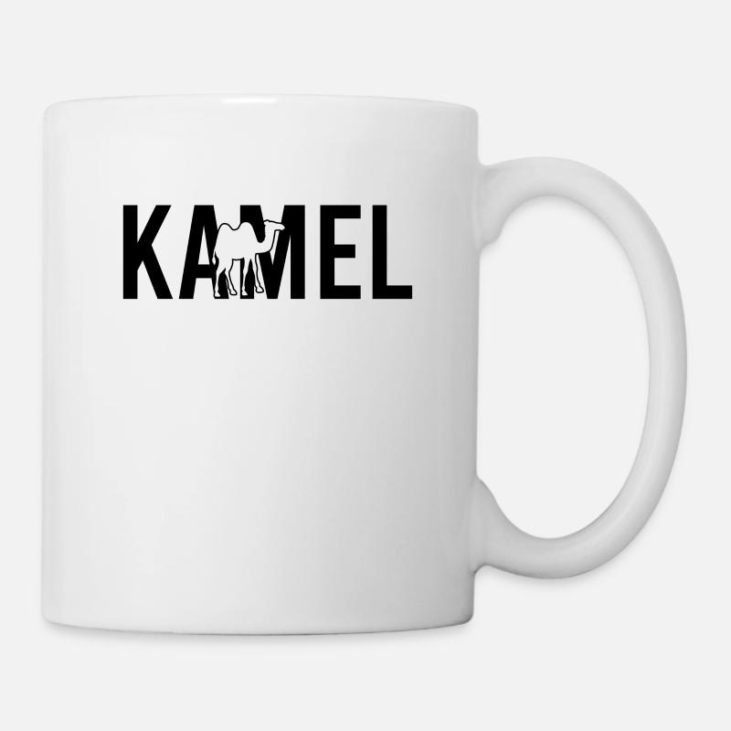 Kamel - Tasse - Weiß