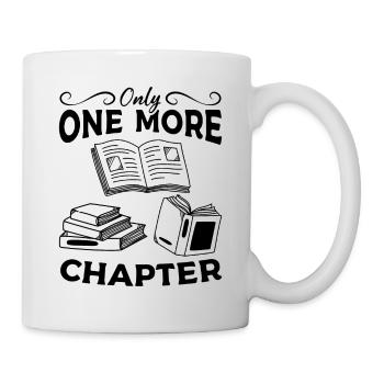 Il ne reste plus qu’un chapitre de Book Lover Bookworm Book - Mug blanc - blanc - Droite