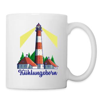 Leuchtturm - Ostseeheilbad Kühlungsborn - Tasse - Weiß - Rechts