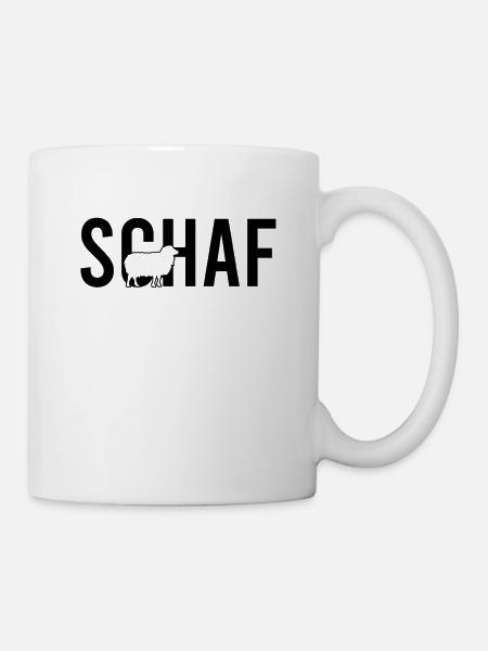 Schaf - Tasse - Weiß