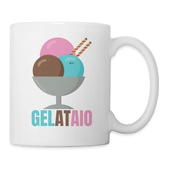 Gelataio Eismaschine Sorbet Eiszapfen Mochi - Tasse - Weiß - Rechts