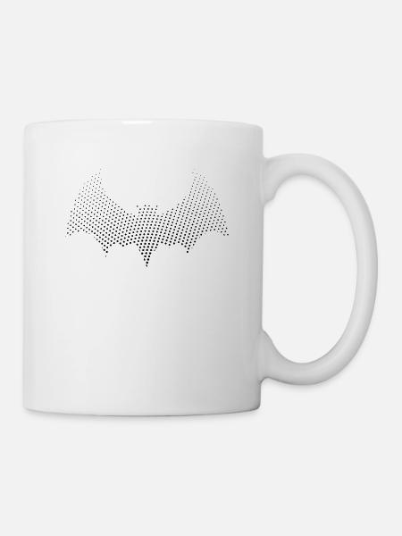 Fledermaus - Tasse - Weiß
