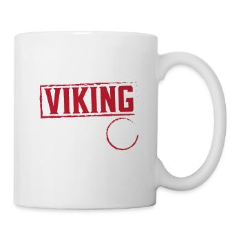 The Little Viking Is Now 5 5th Birthday - Mug - white - Right