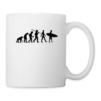Surfer Evolution Surf - Mug blanc - blanc - Droite