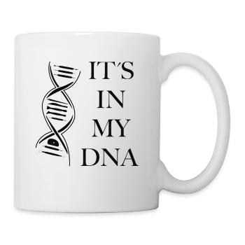 Töpfern ist in meiner DNA - Tasse - Weiß - Rechts