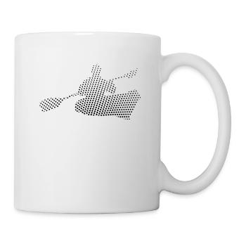 Kanu fahren - Tasse - Weiß - Rechts