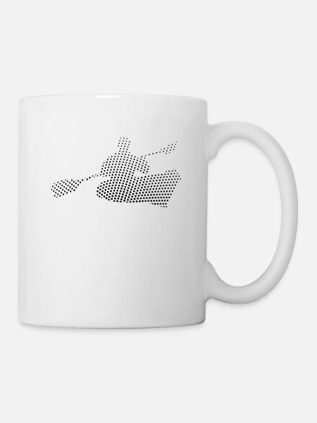 Kanu fahren - Tasse - Weiß