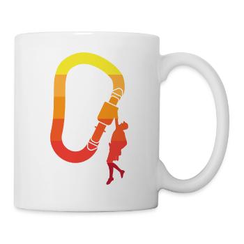 Klettern - Tasse - Weiß - Rechts
