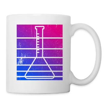 Retro Chemistry Piston Chemistry Teacher - Mug - white - Right